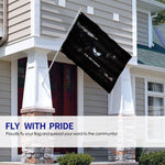 Fly Breeze 3 X 5 Ft Flag US. Air Force Logo Polyester Double Stitch Banner for Indoor Outdoor