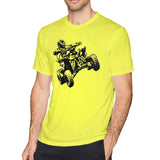 Men's Graphic T Shirt All Terrain Vehicle Comfy Round Neck Short Sleeves Blouse Tops