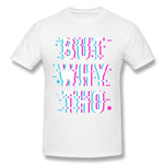 Cotton T Shirt for Men Glitched Meme But Why Tho New Breathable Crew Neck Short Sleeves Tees