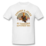 Cotton T Shirt for Men Darmok And Jalad At Tanagra Comfortable Crew Neck Short Sleeves Shirt