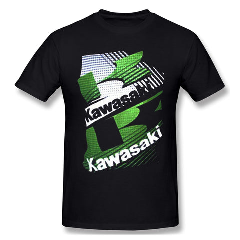 Mens Novelty T-Shirt Kawasaki Ninja Racing Comfortable Crew Neck Short Sleeves Tees