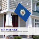 Fly Breeze 4 X 6 Ft Polyester Flag Presidential UV Fade Resistant Home