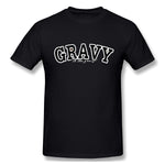 Men's Graphic T Shirt Gravy In The Gravy New Comfy Crew Neck Short Sleeves Tees