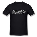 Men's Graphic T Shirt Gravy In The Gravy New Comfy Crew Neck Short Sleeves Tees