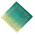 12 Pack Cotton Paisley Pattern Bandanas Face Mask Square Scarf Headwear