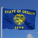 Fly Breeze 4 X 6 Ft Polyester Flag Oregon Flag Double Stitch Banner Garden Home