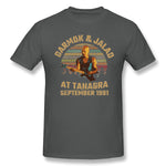 Cotton T Shirt for Men Darmok And Jalad At Tanagra Comfortable Crew Neck Short Sleeves Shirt