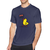 Mens Novelty T-Shirt Duck You! Style O-Neck Short Sleeves Blouse Tops