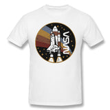 Men's Graphic T Shirt Nasa Cool O-Neck Short Sleeves Tees