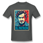 Men's Graphic T Shirt Escobar Hope Poster Comfortable Crew Neck Short Sleeves Blouse Tops