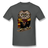 Mens Novelty T-Shirt Owly Potter Hoody Comfy Round Neck Short Sleeves Tee