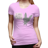 Women's Casual T-shirt I Love Donnie Darko Comfy Crew Neck Short Sleeve Tee