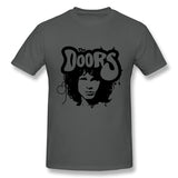 Men's Graphic T Shirt The Doors Breathable Round Neck Short Sleeves Tees