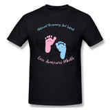 Mens Novelty T-Shirt National Pregnancy And Infant Loss Awareness Month For Light Style O-Neck Short Sleeves Tees