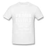 Mens Novelty T-Shirt I'm A Proud Style O-Neck Short Sleeves Tee