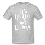 Cotton T Shirt for Men Its Not Leviosa Quote Comfy Crew Neck Short Sleeves Tees