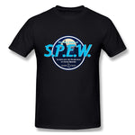 Men's Casual T-shirt Hermione's S.P.E.W. Comfy O-Neck Short Sleeves Tees