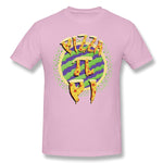 Mens Novelty T-Shirt Pizza Pi Style Crew Neck Short Sleeves Tees