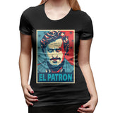 Women’s T-shirt Escobar Hope Poster Comfy O-Neck Short Sleeve Tops