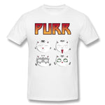 Mens Novelty T-Shirt Purr V2 Breathable Crew Neck Short Sleeves Tees