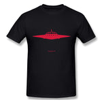 Men's Graphic T Shirt The UFO Style O-Neck Short Sleeves Blouse Tops