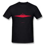 Men's Graphic T Shirt The UFO Style O-Neck Short Sleeves Blouse Tops