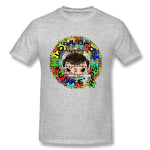 Cotton T Shirt for Men Los Locos Funkeros - Autism Awareness Cool Round Neck Short Sleeves Tees