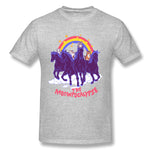 Mens Novelty T-Shirt Four Horsemittens Of The Meowpocalypse New Comfy Round Neck Short Sleeves Tee