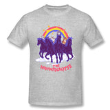 Mens Novelty T-Shirt Four Horsemittens Of The Meowpocalypse New Comfy Round Neck Short Sleeves Tee