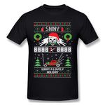 Men's Graphic T Shirt Mad Max Ugly Xmas Sweater Cool O-Neck Short Sleeves Tees