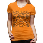 Women’s T-shirt Celtic Knot Irish Scottish Sexy Round Neck Short Sleeve Tops