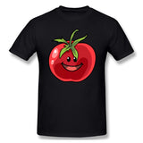 Men's Graphic T Shirt Tomato Tomato Vegan Vegetarian Style Crew Neck Short Sleeves Tees