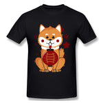 Men's Graphic T Shirt Happy Dog Year New Breathable Crew Neck Short Sleeves Blouse Tops