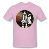 Men's Graphic T Shirt Nasa Cool O-Neck Short Sleeves Tees