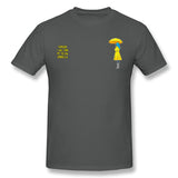 Men's Casual T-shirt Someday I Will Find My Yellow Umbrella. Cool O-Neck Short Sleeves Blouse Tops