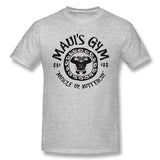 Men's Graphic T Shirt Maui's Gym Comfy Round Neck Short Sleeves Tees