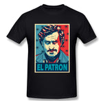 Men's Graphic T Shirt Escobar Hope Poster Comfortable Crew Neck Short Sleeves Blouse Tops