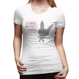 Women's Casual T-shirt I Love Donnie Darko Comfy Crew Neck Short Sleeve Tee