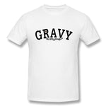 Men's Graphic T Shirt Gravy In The Gravy New Comfy Crew Neck Short Sleeves Tees