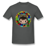 Cotton T Shirt for Men Los Locos Funkeros - Autism Awareness Cool Round Neck Short Sleeves Tees