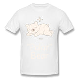 Men's Casual T-shirt Polar Molecule Bear Funny Science Pun Comfortable Round Neck Short Sleeves Shirt