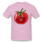 Men's Graphic T Shirt Tomato Tomato Vegan Vegetarian Style Crew Neck Short Sleeves Tees