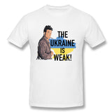 Men's Graphic T Shirt The Ukraine Is Weak For Light Cool O-Neck Short Sleeves Tees